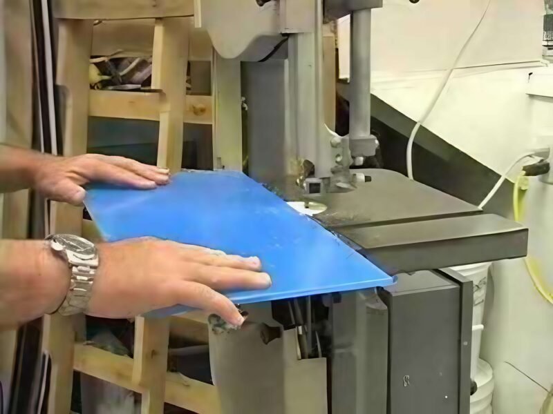 how to cut pvs sheets